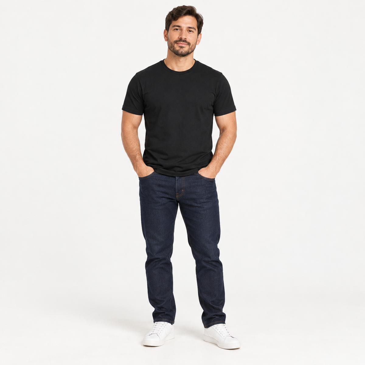 Blackout Ten — 10-Pack Black T-Shirts for Short Men